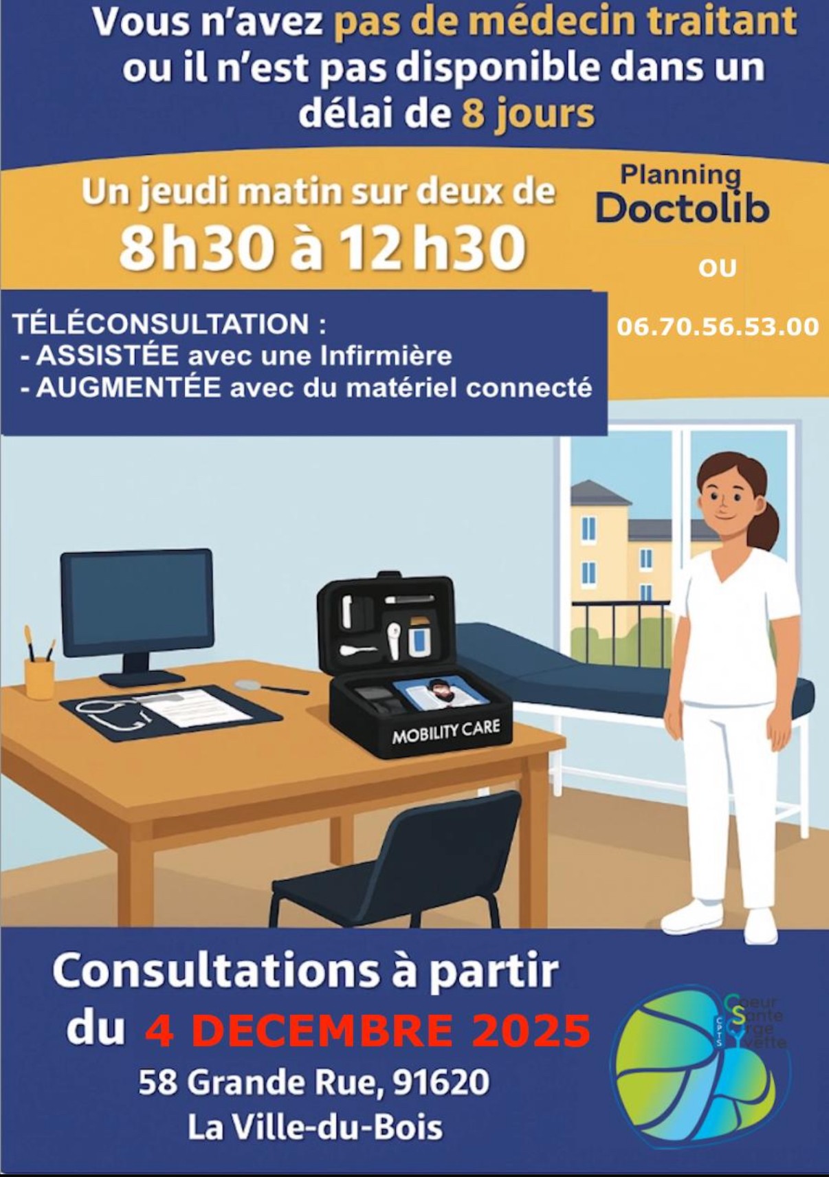 Pensez à la téléconsultation 